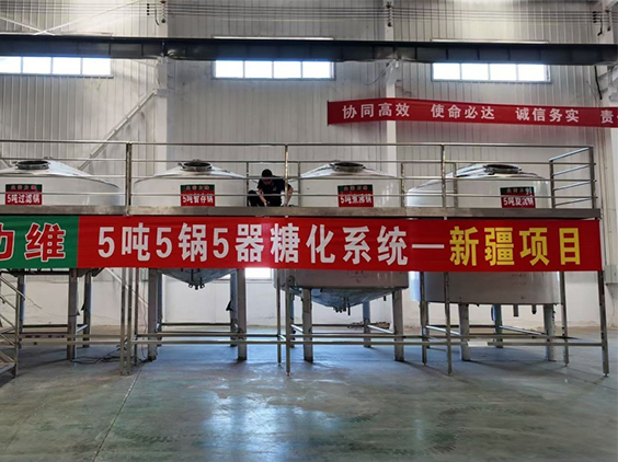 洛浦精酿啤酒设备厂—5吨精酿啤酒设备—新疆项目